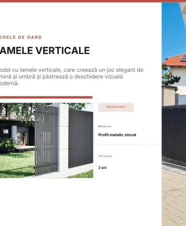 Lamele verticale